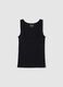 Vest Top Square Neck Black_4