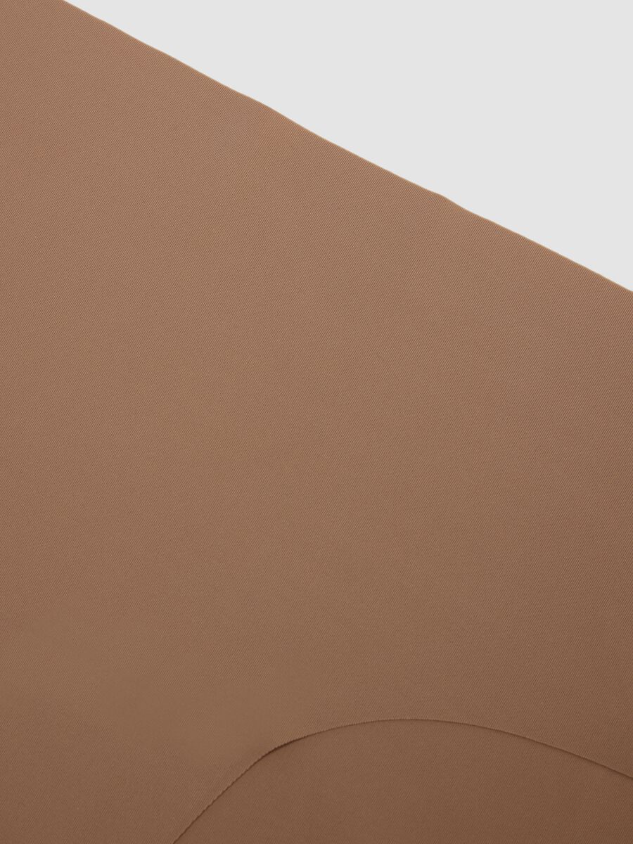 Comfortable Regular Fit Beige Briefs_5