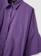 Purple pure cotton oversized shirt_5