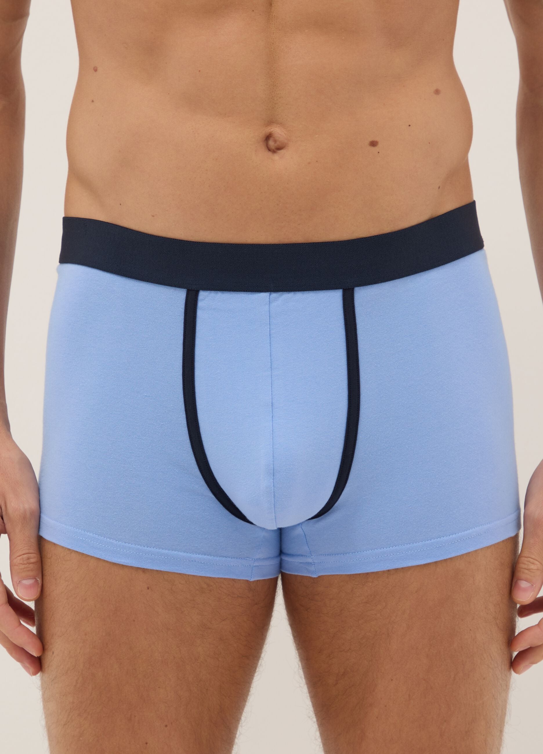 Triple pack of multicolour stretch cotton regular fit boxer shorts