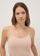 Beige camisole with thin straps regular fit_1
