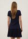 Blue maternity cotton and modal stretch T-shirt_2