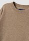Beige pure cashmere crew-neck jumper_5