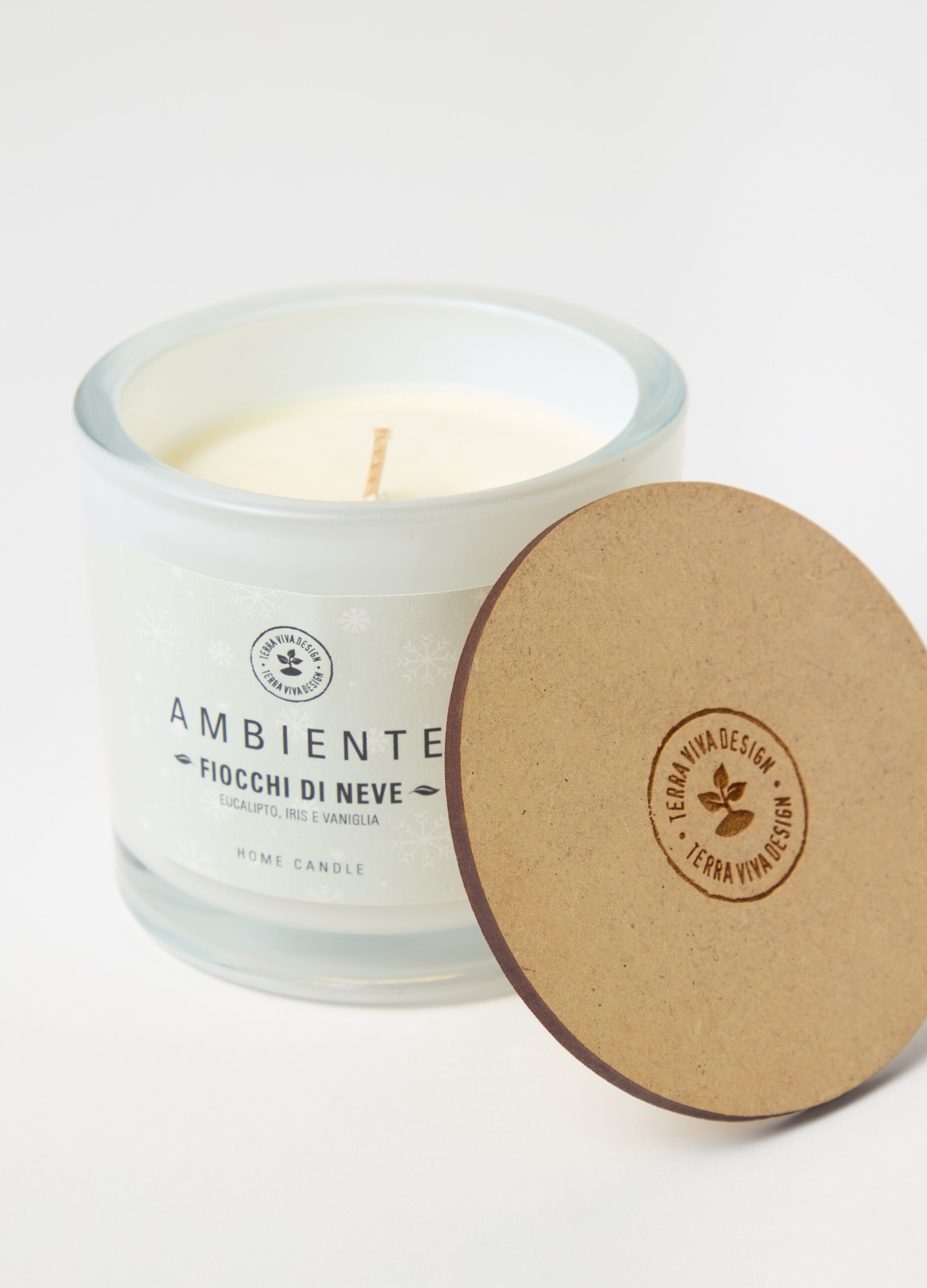 Snowflakes Room Candle