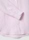 White and pink striped pure linen shirt, regular fit_5