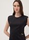 Black midi dress in stretch fabric, slim fit_1
