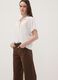 Brown straight-fit pure cotton jeans_2