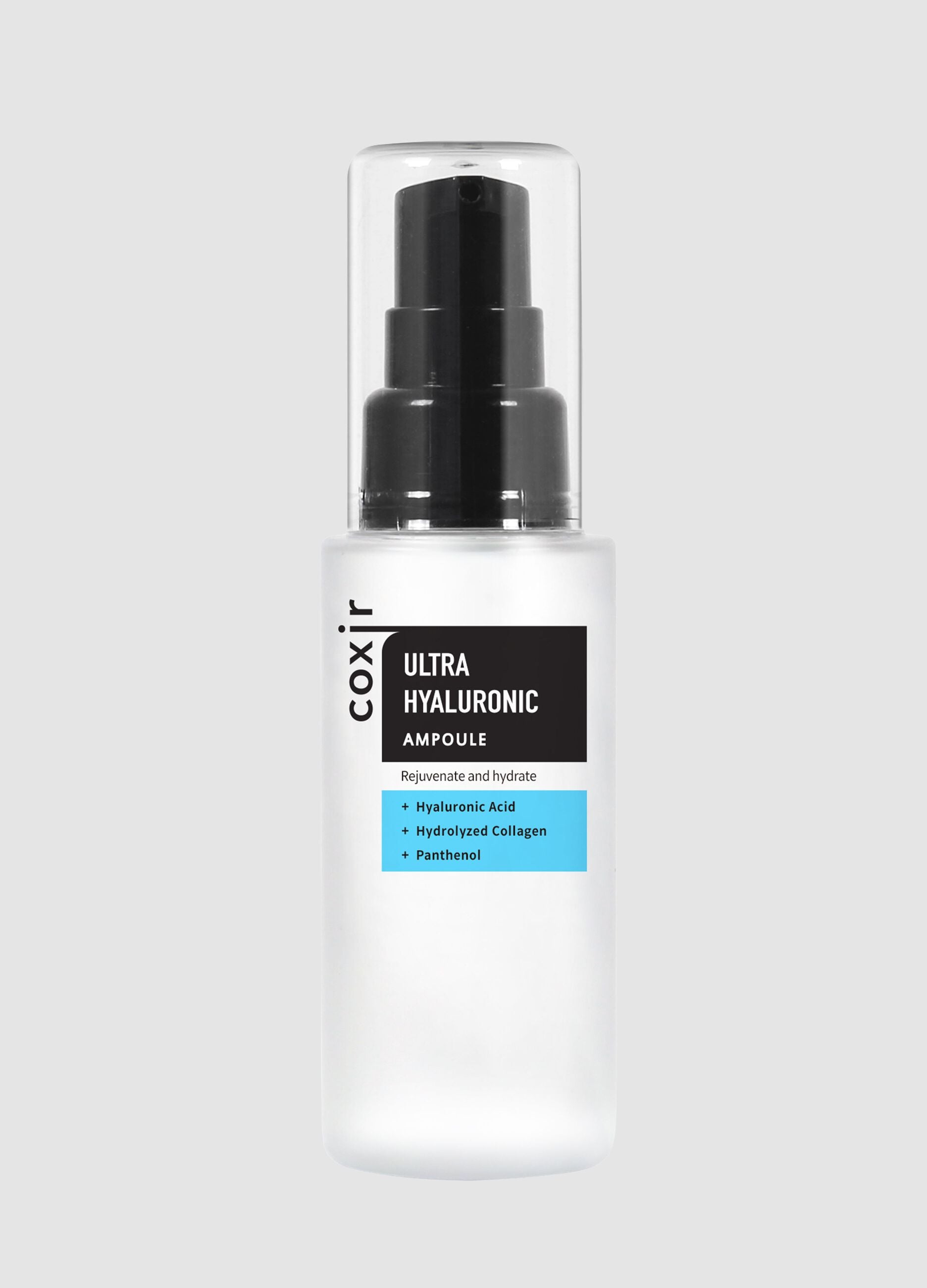 Facial Serum with Hyaluronic Acid, Aloe Vera and Collagen: Instant Hydration for More Elastic and Radiant Skin - Korean Skincare