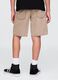 Beige Denim Bermuda Shorts_2