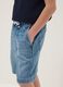 Blue denim boys&rsquo; cotton-blend straight-fit shorts_2
