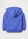 French terry sweatshirt with hood and logo print_1