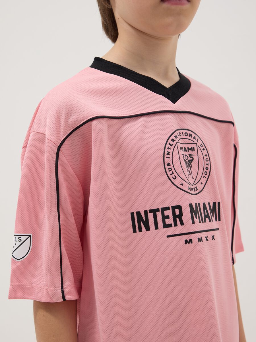 Inter Miami CF regular fit pink pure cotton t-shirt_1
