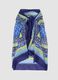 Blue pure cotton printed sarong_4