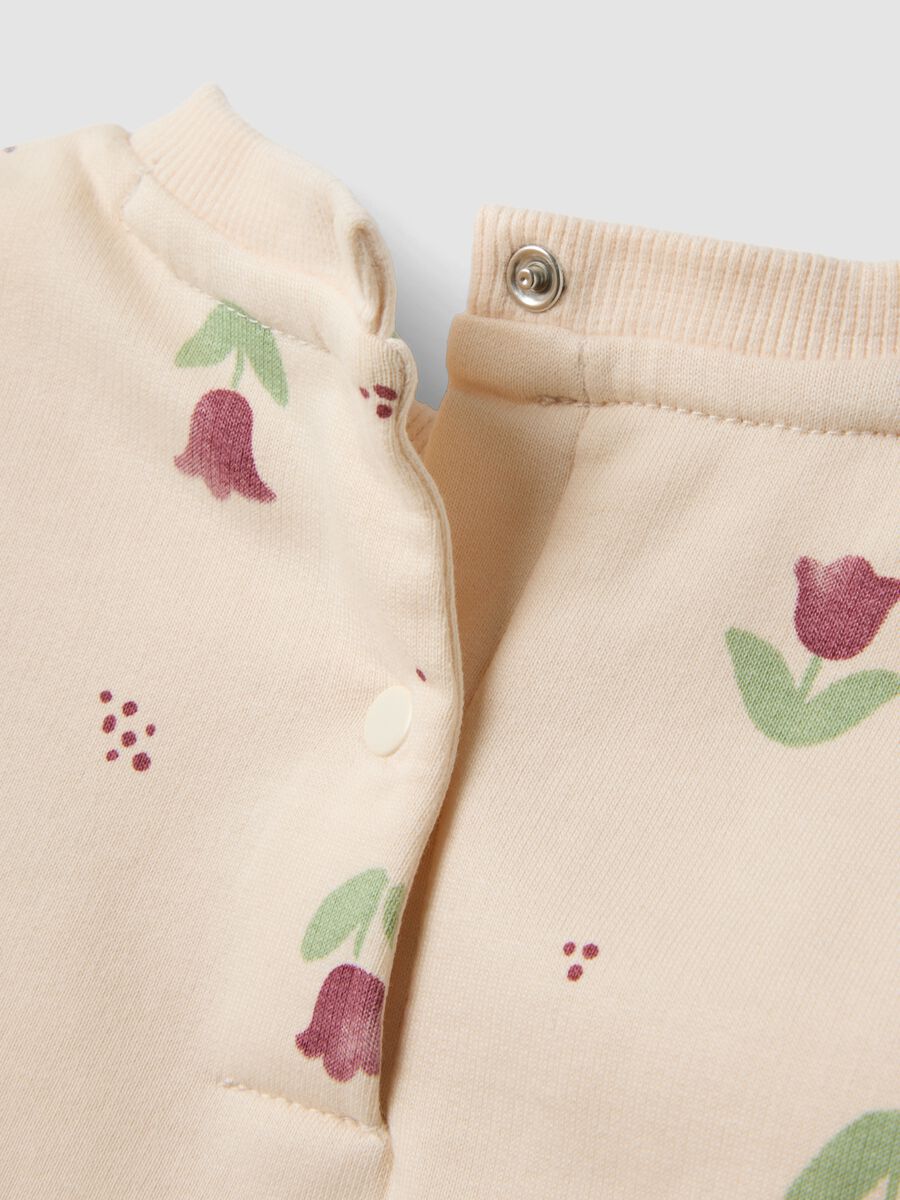 Multicolour organic cotton tulip-print set for baby girl_3