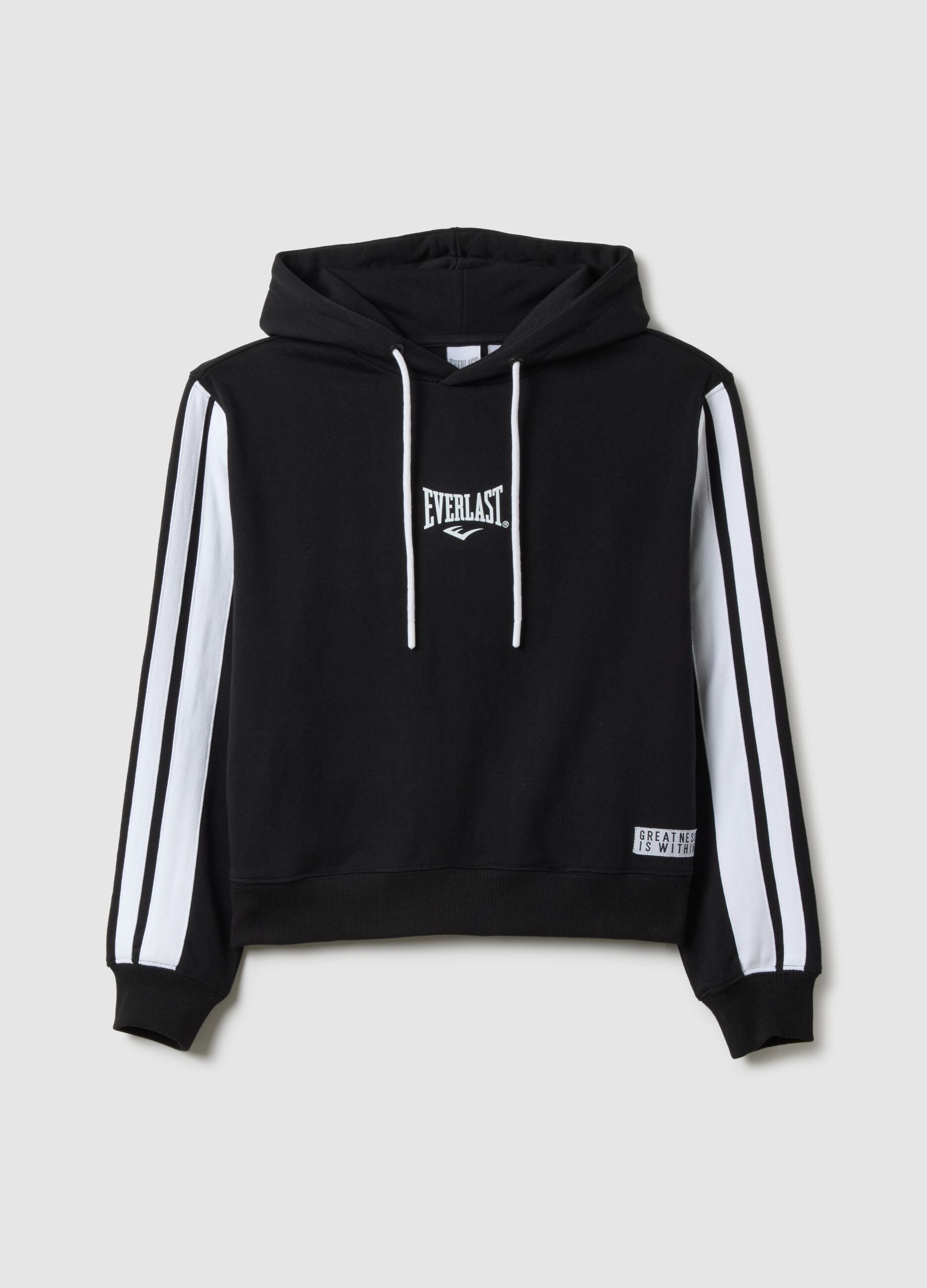 Multicolour cotton blend regular fit sweatshirt with Everlast logo