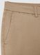 Beige Stretch Cotton Regular Fit Trousers_5