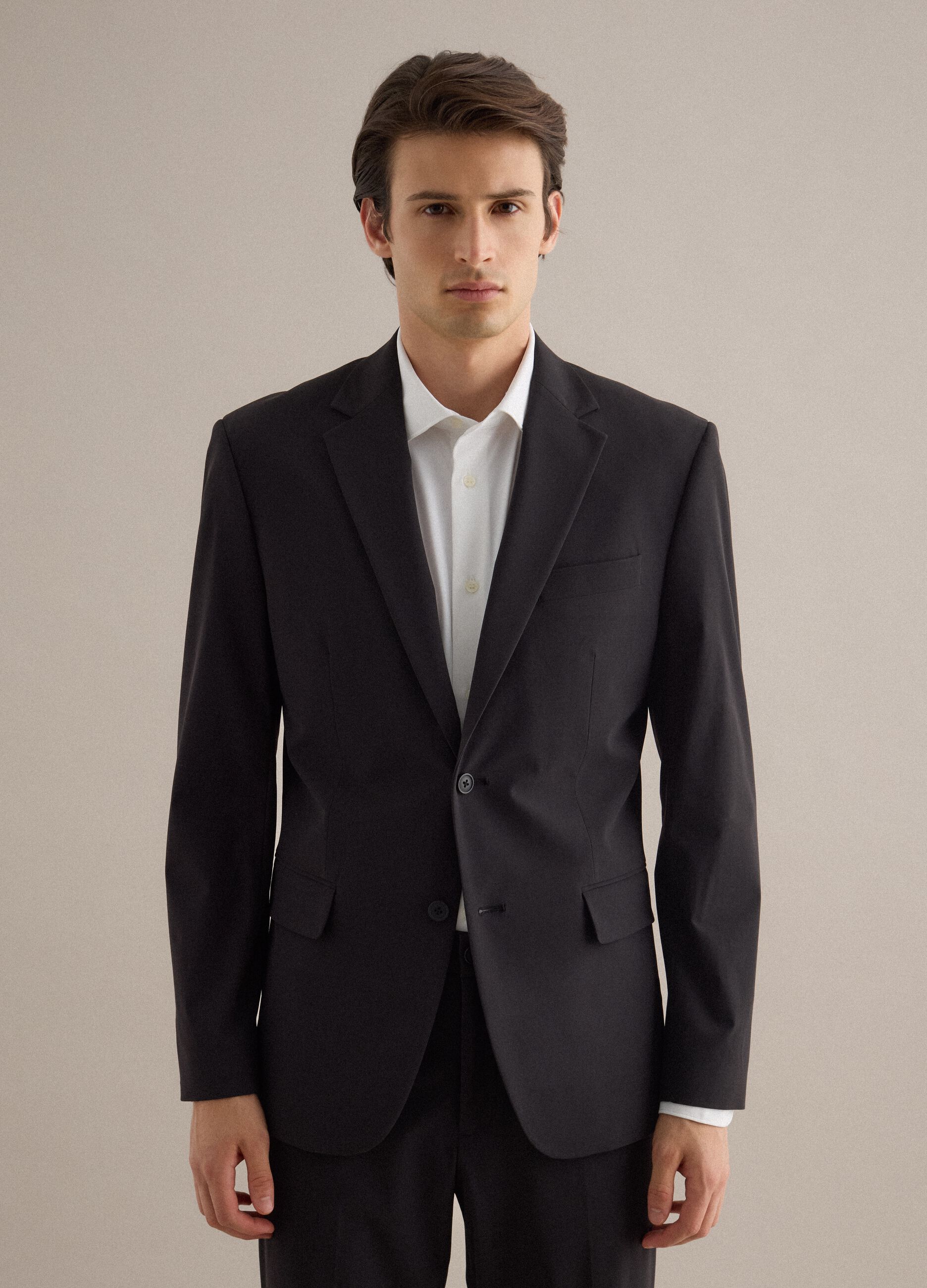 Black slim fit blazer