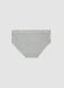 Grey stretch organic cotton culotte briefs_1