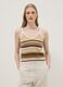 Multicolour pure cotton regular-fit knitted-texture top_4