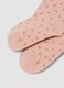 3-pack of pink organic stretch cotton knee-high socks_1