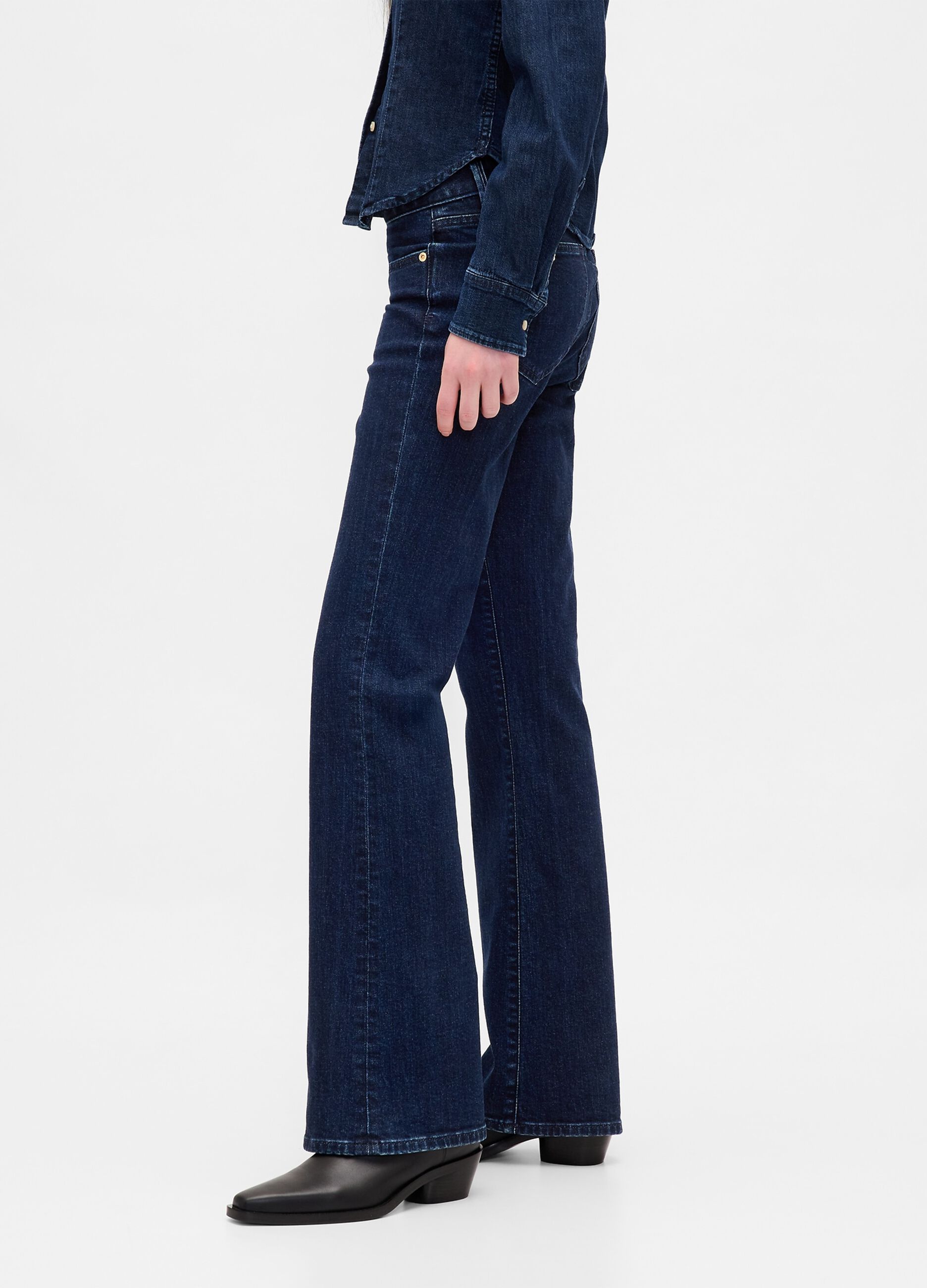Stretch Blue Denim Trousers