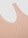 Beige stretch-fabric vest top, regular fit_5