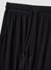 Blue organic cotton pyjama trousers with elasticated waistband_6