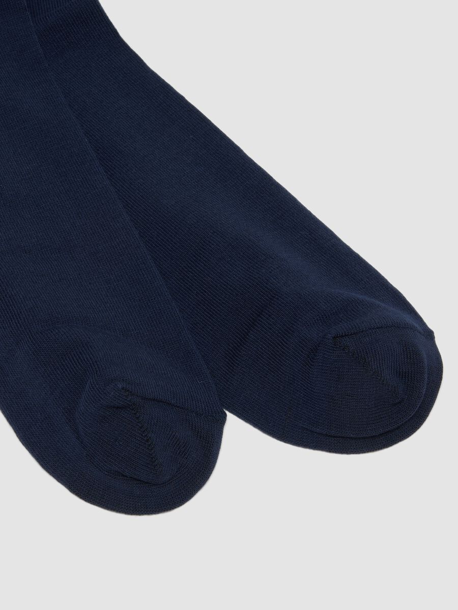2-pack of multicolour midi socks in stretch cotton_1