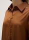Brown Satin Regular Fit Shirt_3