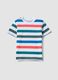 White organic cotton striped T-shirt_0