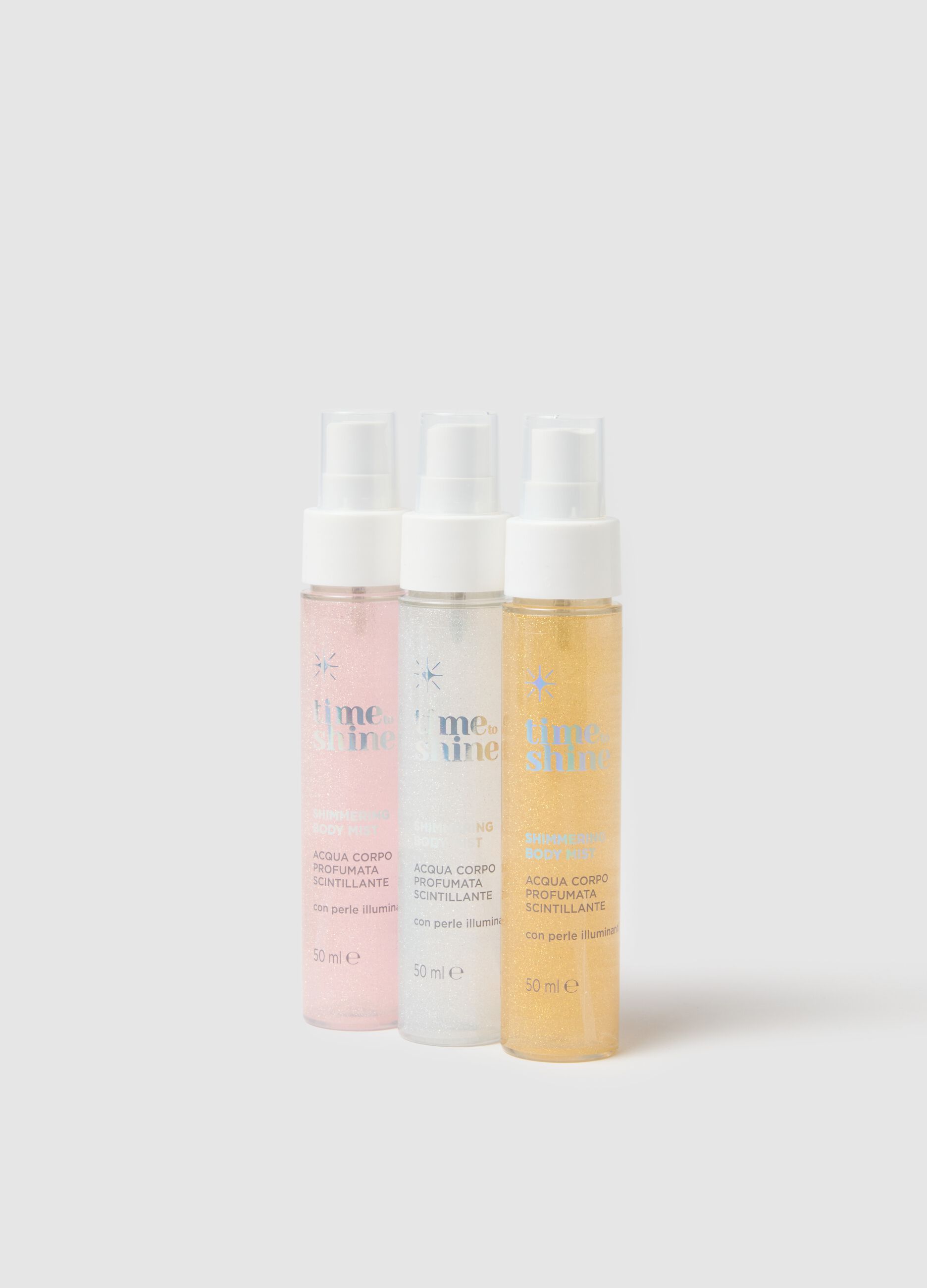 TIME TO SHINE body mist kit (3 pieces)