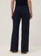 Blue Maternity Pants Relaxed Fit_2