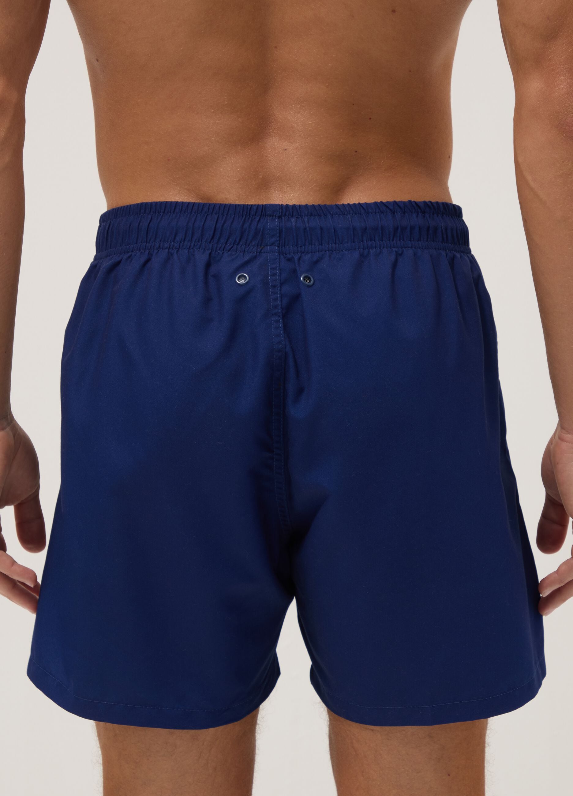 Blue Beach Boxers with Super Mario Print