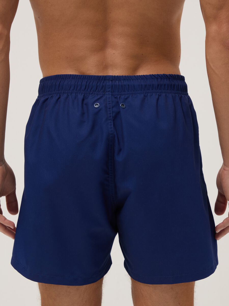 Blue Beach Boxers with Super Mario Print_2