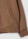 Brown pure cotton hooded sweatshirt_3