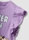 Purple organic cotton top with frills_2