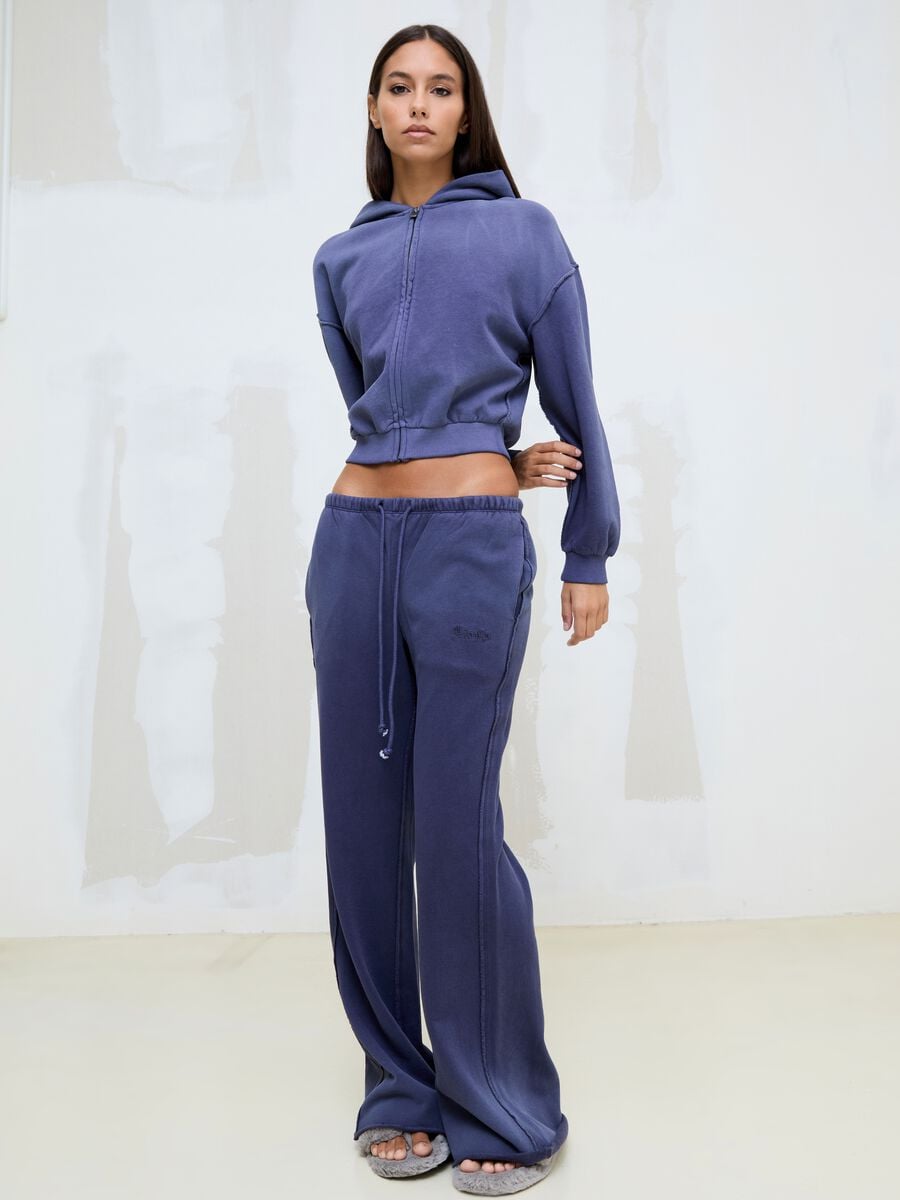 Flare Sweatpants Sunfaded Twilight_1