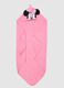 Accappatoio in misto cotone rosa da neonata a forma di Minnie_1