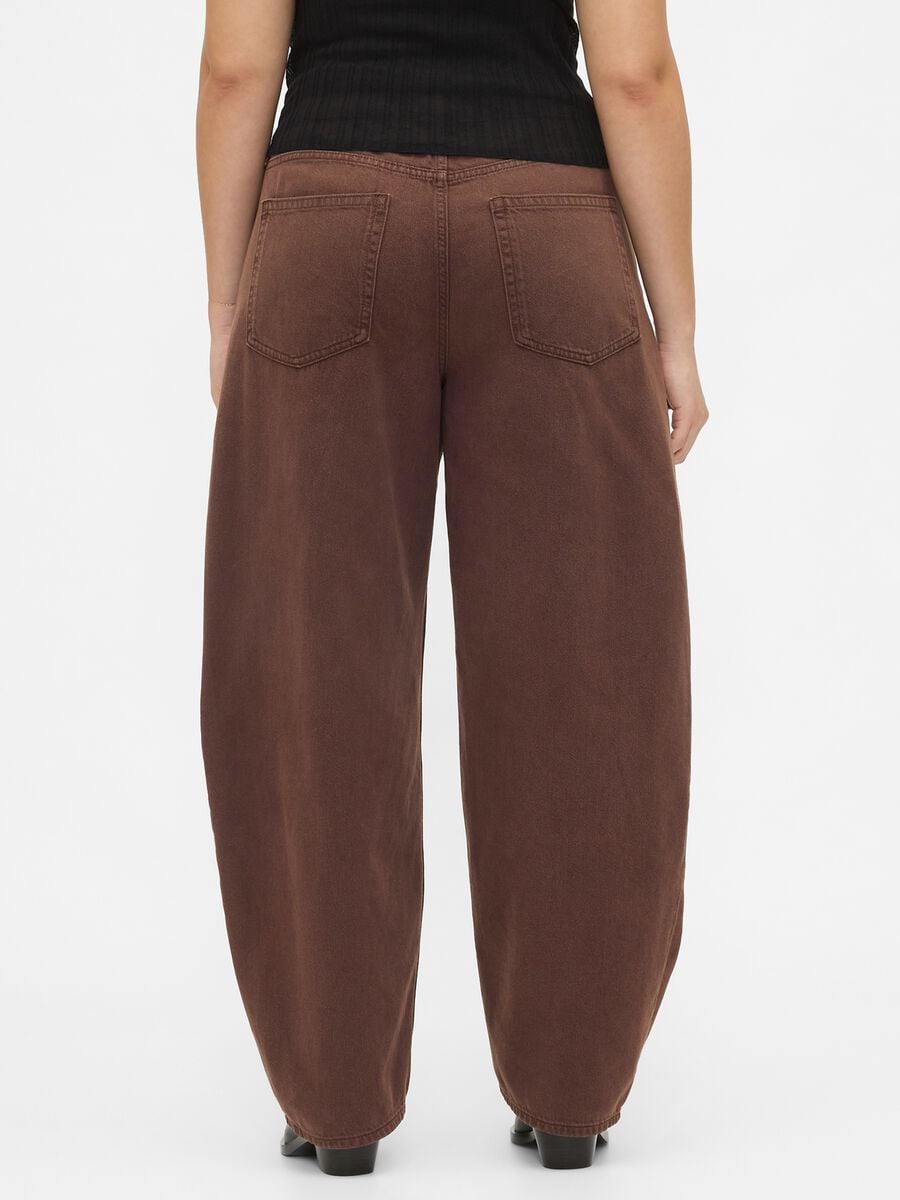 Jeans baggy in cotone e lyocell_5