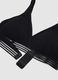 Women's Black Stretch Cotton Bra_5