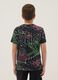 Boys&rsquo; pure cotton multicolour graffiti T-shirt, regular fit_1