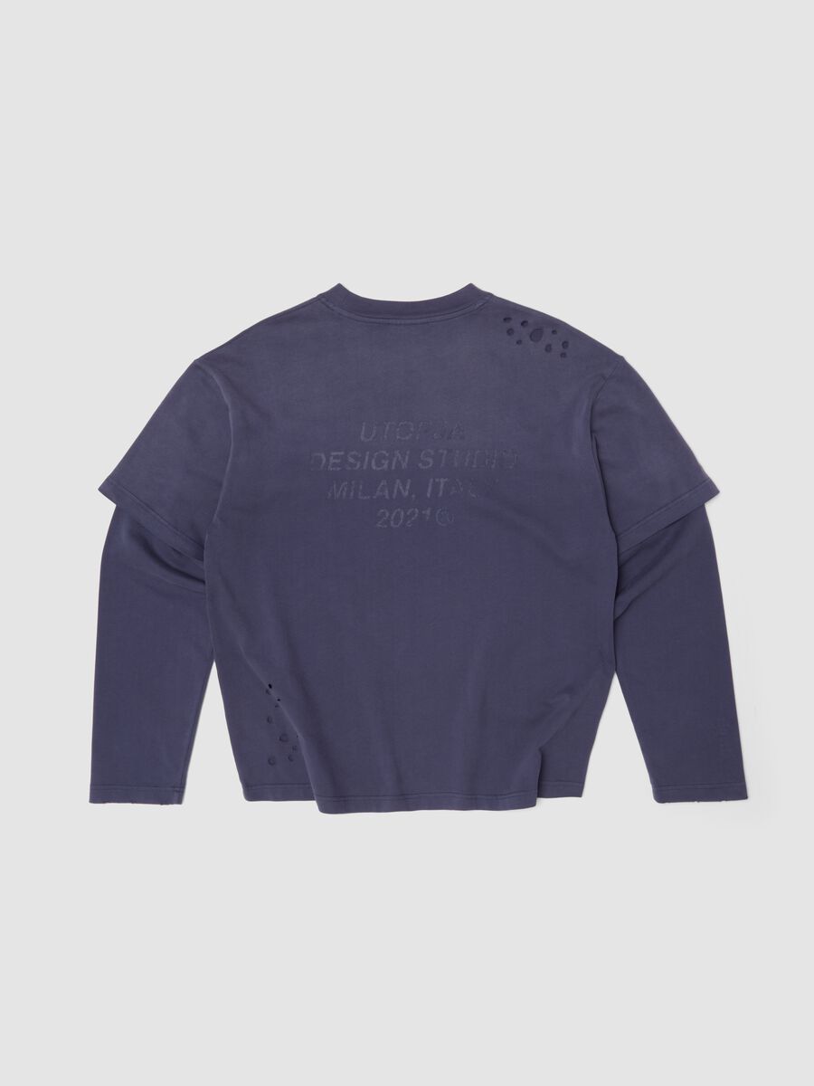 Double Long Sleeve Sunfaded Twilight_1
