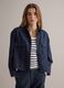 Blue regular-fit denim pure cotton shirt_2