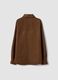 Brown regular-fit shirt with classic collar_2