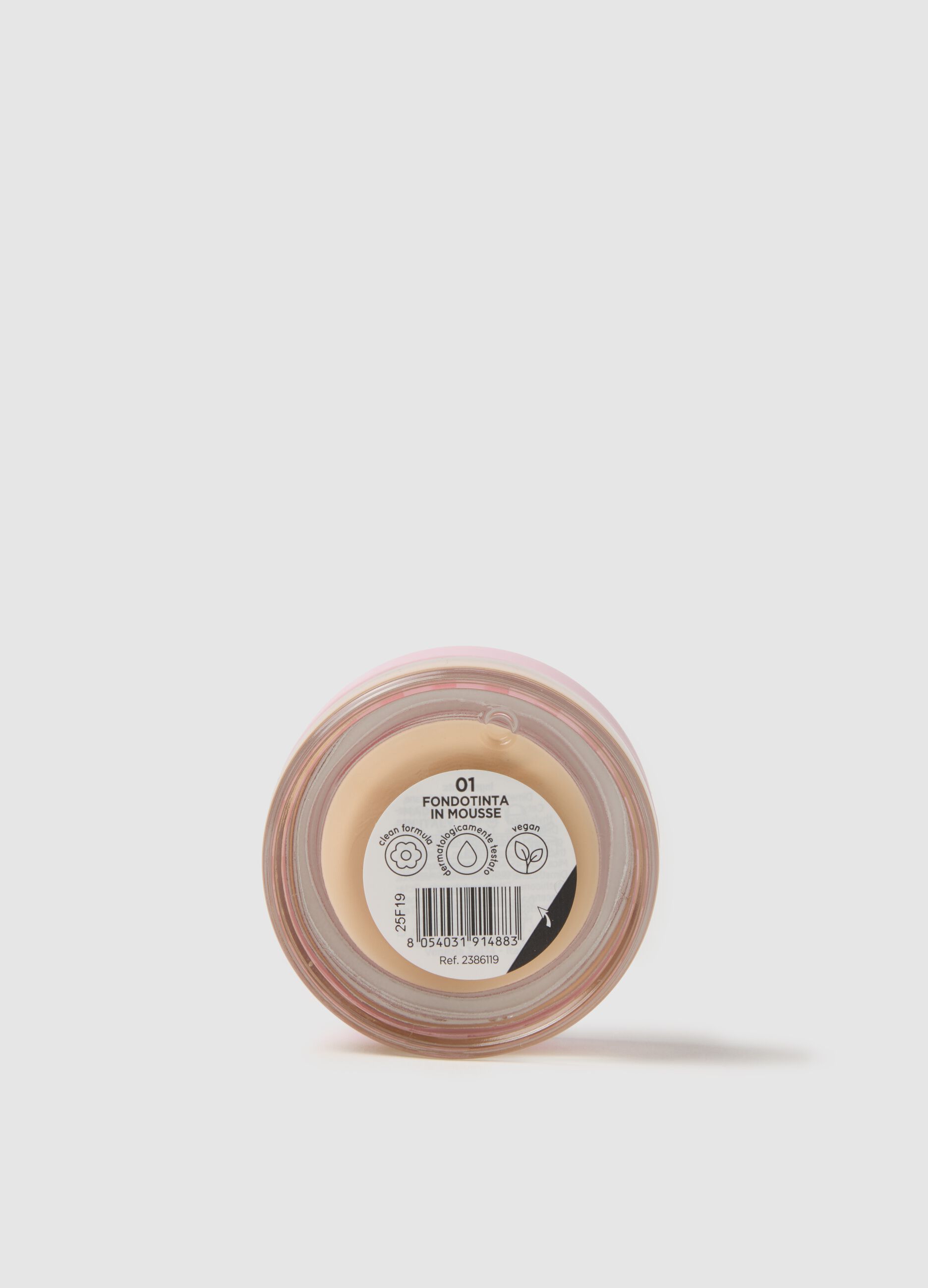 Pink mousse foundation 01