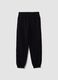 Blue oversized pure cotton joggers with &ldquo;Get Hyped&rdquo; slogan for boys_5
