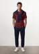 Red pure organic cotton jersey T-shirt, regular fit_1