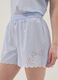 Light blue organic cotton pyjama shorts_3