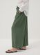 Green viscose-blend palazzo trousers_3