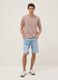 Pink pure cotton short-sleeve regular-fit T-shirt_2